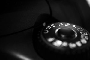 Dial de modo en la camara reflex